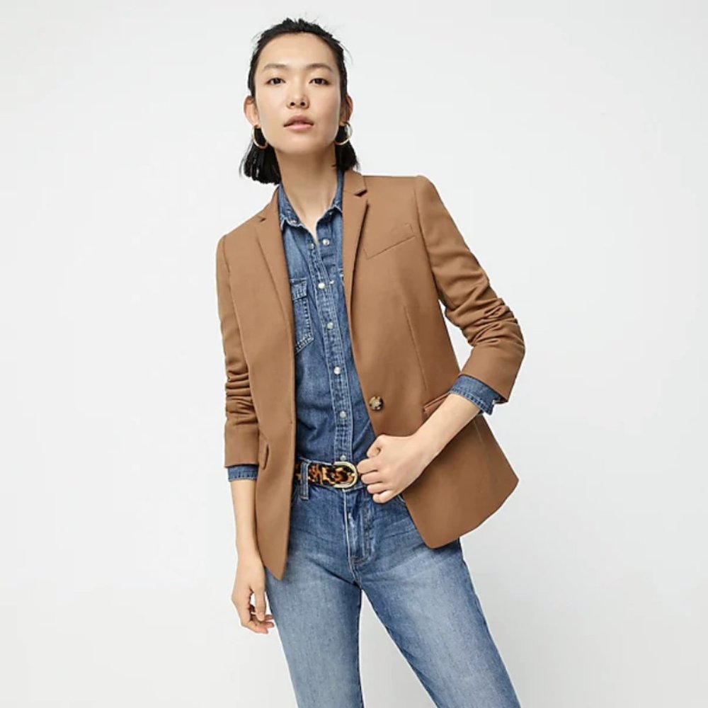 NWT | Regent blazer in wool flannel Size 6